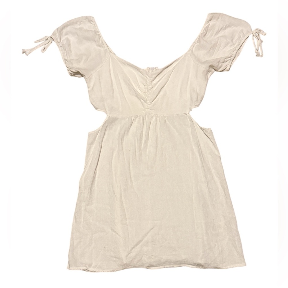 Altar’d State Women’s White Short Sleeve Dress